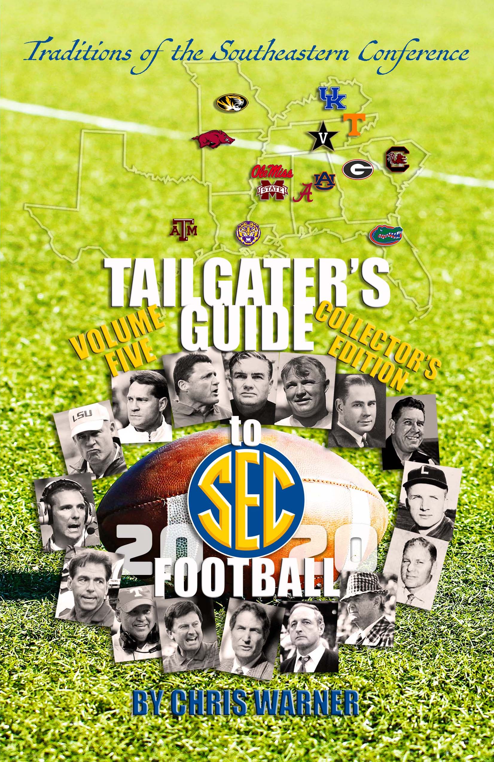 Warner Releases Fifth Version of His Best-Selling Book: Tailgaters' Guide to SEC Football" 2020